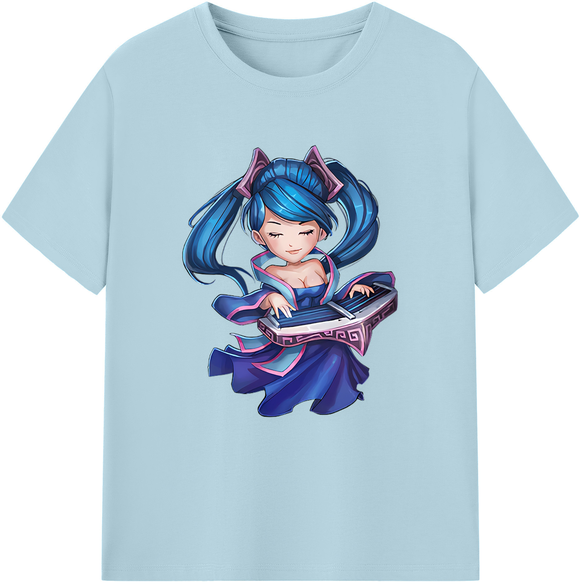 リーグ・オブ・レジェンド League of Legends LOL 綿100％半袖Tシャツ（フロントプリント）
